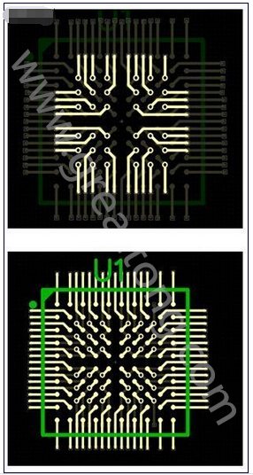 如何布線不同的BGA圈，從最外層開始，直到中心-深圳宏力捷