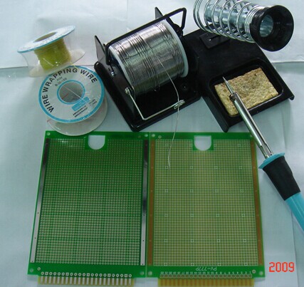 萬用板、OK線與焊槍