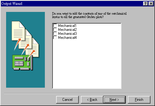 每一設計層均要導孔文件？或要另訂定的？