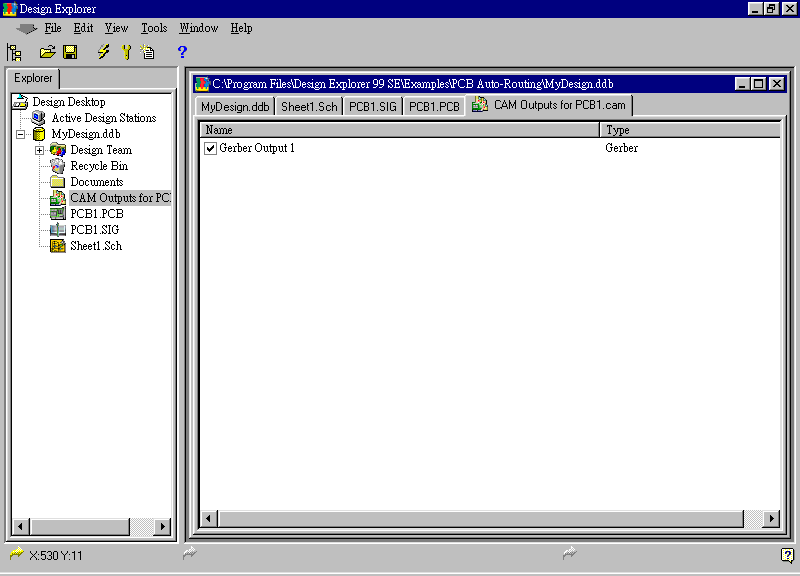 按下 Finish鈕結(jié)束Gerber輸出文件全部設置工作。