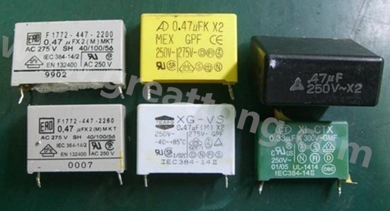 電源板PCBA加工-X電容(Cx，又稱為跨接線路濾波電容)