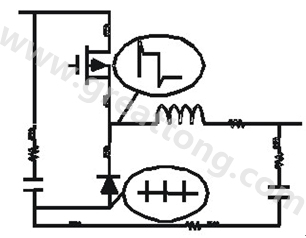 我們的設(shè)計(jì)范例顯示，有高達(dá)3A的電流必須從接地流回到源端(一個(gè)24V汽車電池或一個(gè)24V電源)。