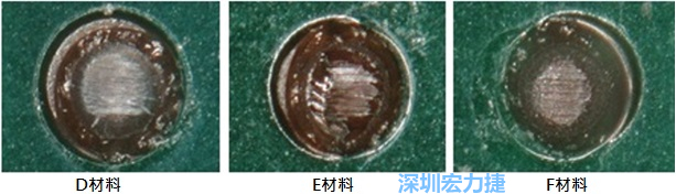 圖14- 冷球拉力試驗(yàn)后，光學(xué)顯微鏡下的失效模式