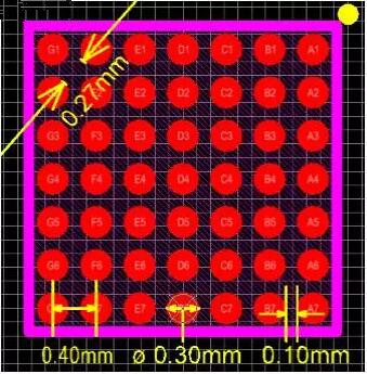 這一類BGA模塊設計已經是刷新底線，屬于最小加工能力范疇。