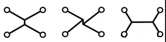 圖14：重新構(gòu)建四引腳子網(wǎng)(a-c)：算法步驟。